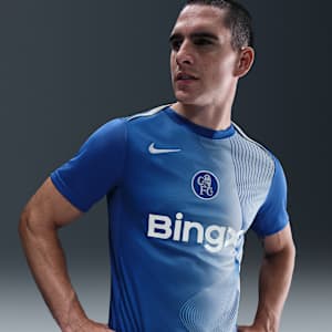 Nike Dri-FIT Chelsea FC チェルシープレマッチトップ チェルシー ナイキ クラブワールドカップ プレマッチ トップ - ブラック